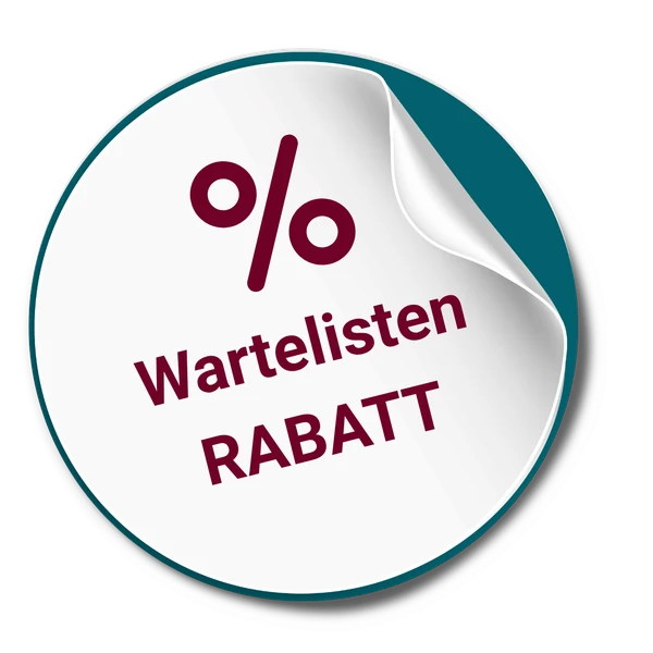 Wartelisten-Rabatt