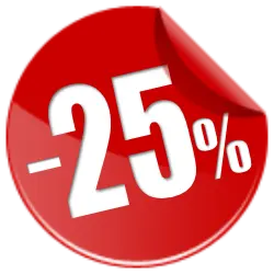 25% Rabatt